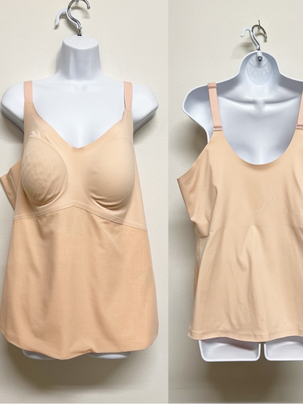 Honeylove Womens Plus Nude Peach Adjustable Seamless Shaping Camisole Size 3X - Picture 5 of 8